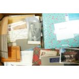 A collection of vintage postcards and booklets: Including 2 albums of vintage postcards from Dorset,