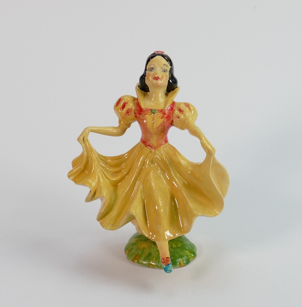 Wade Cellulose 1930s figure of Snow White: (Professionally restored).