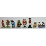 A collection of Wade figures: From the Wind in the Willows series. (8)