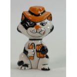 Lorna Bailey limited edition cat: 9/9, 13cm high.