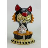 Lorna Bailey large cat: 19.5 cm high.