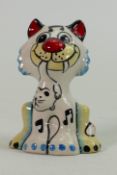 Lorna Bailey limited edition cat one off: 1/1, 9.5 cm high.