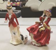 Royal Doulton Top o' the Hill HN1834: together with Sarah HN3384 (2nd)(2).