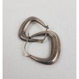 Pair of silver earrings, 1.285g: