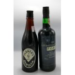 M&S Late Bottled Vintage Port: together with Joules Parkers Ale Bottle(2)
