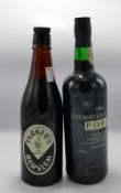 M&S Late Bottled Vintage Port: together with Joules Parkers Ale Bottle(2)