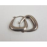 Pair of silver earrings, 1.45g: