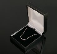 Sterling silver necklace, QVC brand new and boxed.size K, 4g.