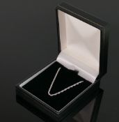 Sterling silver necklace, QVC brand new and boxed.size K, 3.6g