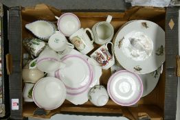 A mixed collection of items to include: Shelley Tea ware, Bavarian Dinner ware, commemorative
