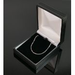 Sterling silver necklace, QVC brand new and boxed.size K, 3.8g