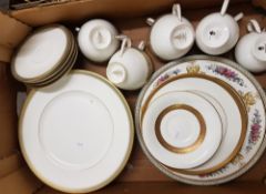 A mixed collection of Wedgwood & Royal Doulton Tea & Dinner Ware to include: Wedgwood Adelphi