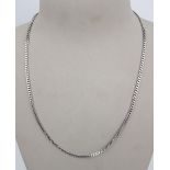 Silver 25? necklace, 15.74g: