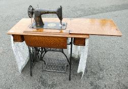 Singer Treadle Sewing Machine: