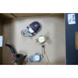 A mixed collection of items to include: Gents Lorus Wristwatch, Sekonda Gold Plated Pocket watch,