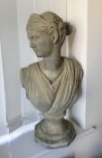 Stone bust of Aphrodite, H54cm: