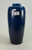 Large Royal Lancastrian blue mottled vase: Standing 33 cm high in good overall condition. Indistinct