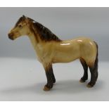 Beswick Dunn Highland Pony 1644: tiny nip to ear