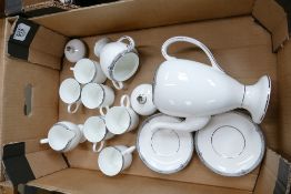 Wedgwood Amherst 15 piece coffee set: including coffee pot