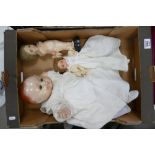 A collection Childs Dolls to include: large Roddy England item, Plaster West German Item etc