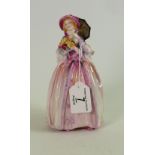 Royal Doulton Figure June HN1691: In good overall condition, the smallest pin prick chip to one tiny