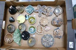 A collection of Wade items to include: Ashtrays, Pixie dishes, pin trays etc