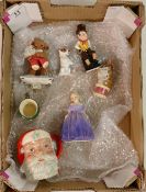 Royal Doulton Collection: Including Santa Claus toby D6705, Marie 1370, Mr Pickwick small toby,