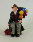 Royal Doulton Figure The Balloon Man HN1954: In good overall condition.