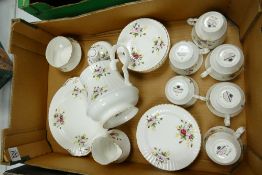 Royal Windsor Floral Decorated Tea Set: