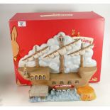 Royal Doulton Bunnykins Shipmates Base: A very large item, boxed.