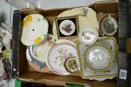 A mixed collection of items to include: Leighton Pottery Dinner Ware, Spode Series ware items,