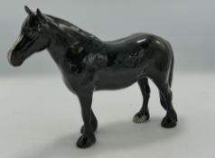 Beswick black dales pony 1671: boxed