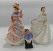 Royal Doulton Seconds Figures: Sharon , Donna & Fat Boy(3)