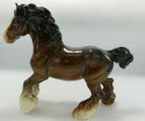 Beswick Cantering Shire Horse 975: