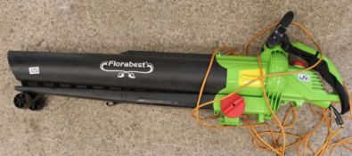 A Florabest branded garden blower/vac: (no collection bag).