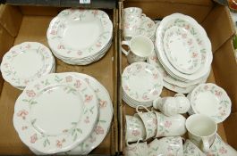 Johnson Bros Floral Decorated Tea & Dinner Ware: two trays
