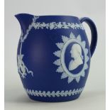 Late 19th century Wedgwood water jug: Height 17cm