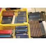 A collection of books: themes include medical, chemistry, encyclopedias etc (3 trays).