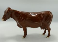 Beswick Red Polled Cow 4111: