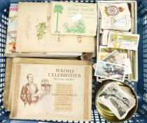 A collection of vintage cigarette cards: Including complete albums including Wills, John Players