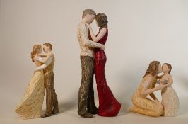 More than words by Arora design Figurines: to include Happy Anniversary, Moment to cherish & For you