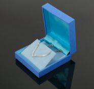 Sterling silver necklace, QVC brand new and boxed.size K, 3.5g.