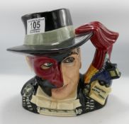 Royal Doulton Large Character Jug: The Phantom of The Opera D7017,limited edition.