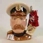 Royal Doulton Large Character Jug: Lord Kitchener D7148, limited edition, boxed