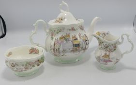 Royal Doulton Brambly Hedge Tea Service: from the Gift Collection, height of tallest