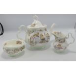 Royal Doulton Brambly Hedge Tea Service: from the Gift Collection, height of tallest