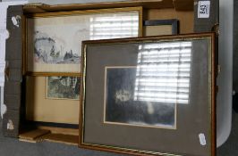 A collection of framed prints including: William Dyce & Louis Thomson(3)