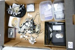 A collection of ladies quality costume jewellery: including necklaces, earrings, brooches etc