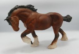Beswick action Shire Horse 2578: