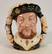 Royal Doulton Large Two Handled Character Jug: King Henry VIII D6888, limited edition, boxed